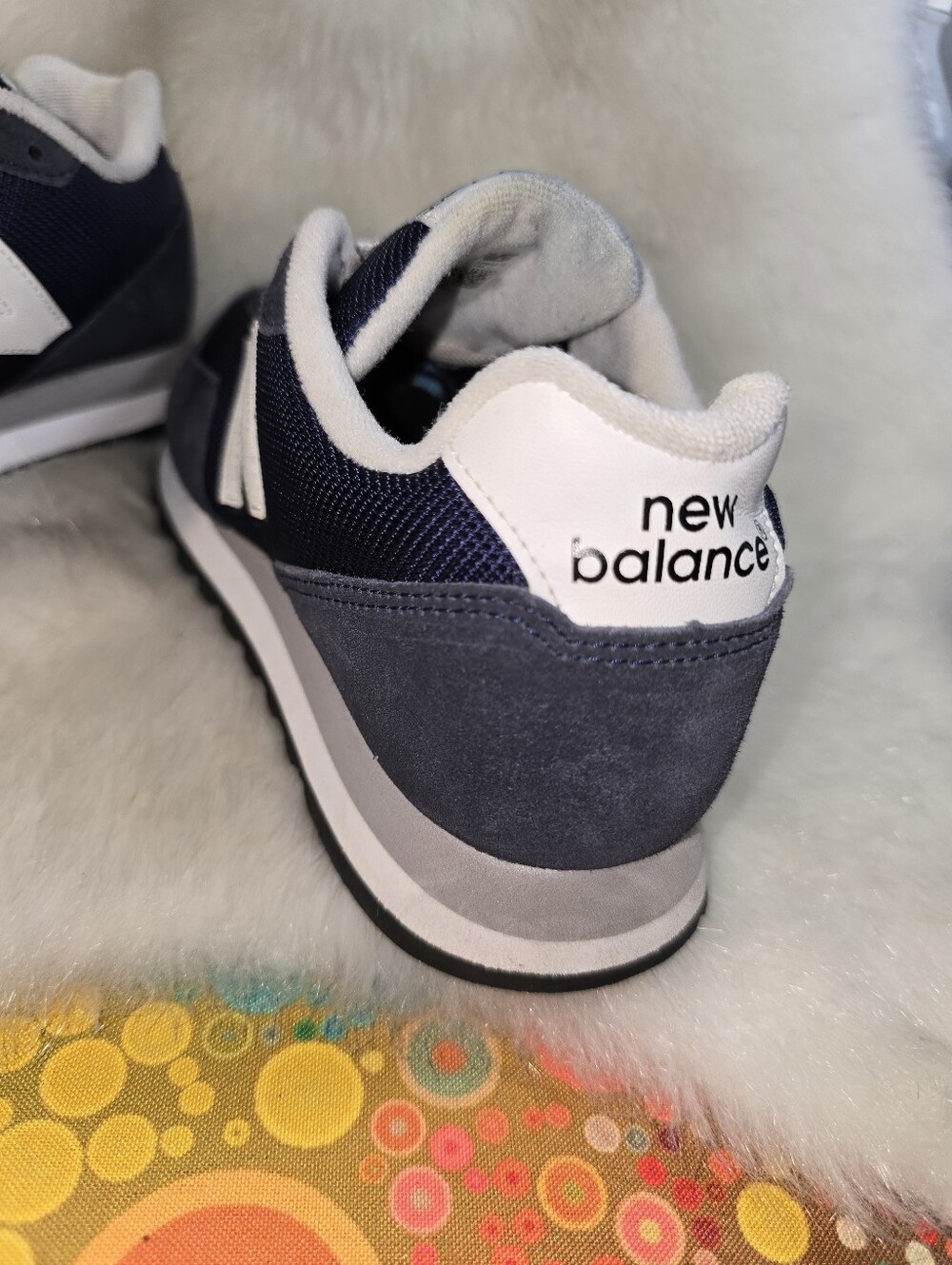 New Balance 411 Women's Navy & Gray & White Classic Walking Shoes - Picture 6 of 11